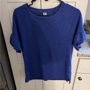 Old Navy Cobalt Blue Short Sleeve Tee